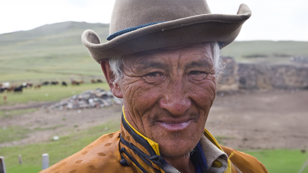 Mongolian man