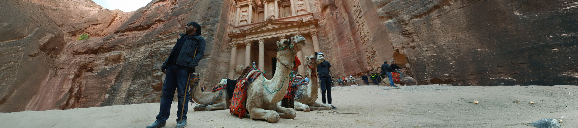 camel in petra