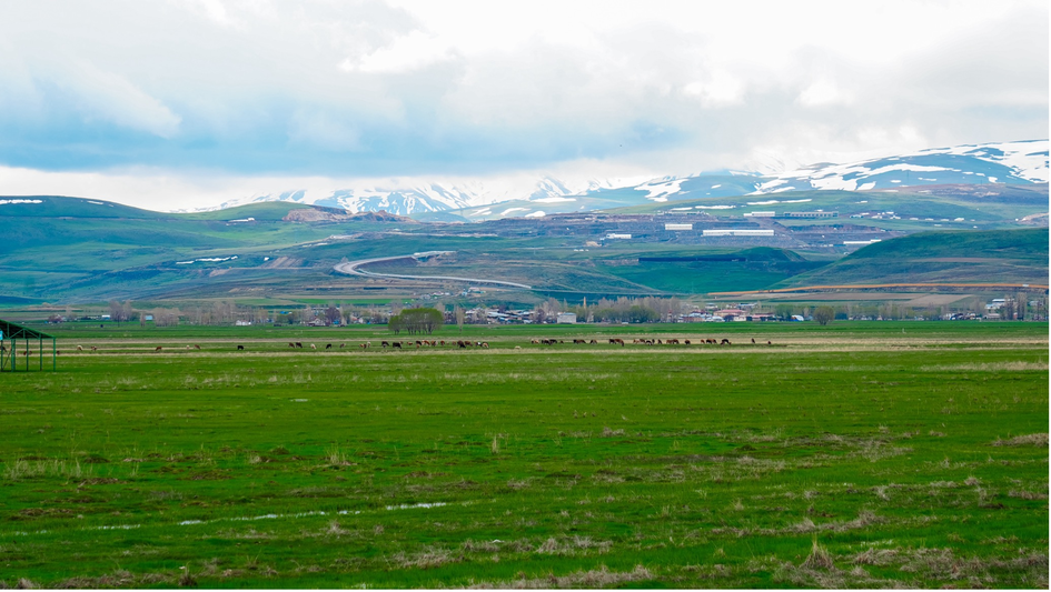 Erzurum mountainous landscape