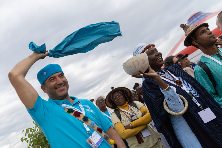 Caravan arrives at UNCCD COP17